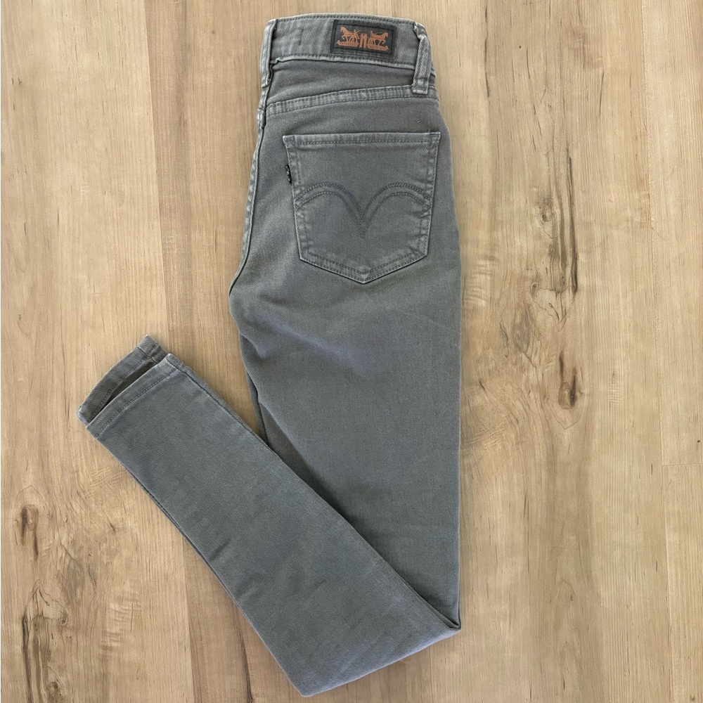 Levi's Women’s Skinny Jean Leggings Charcoal Size Small
